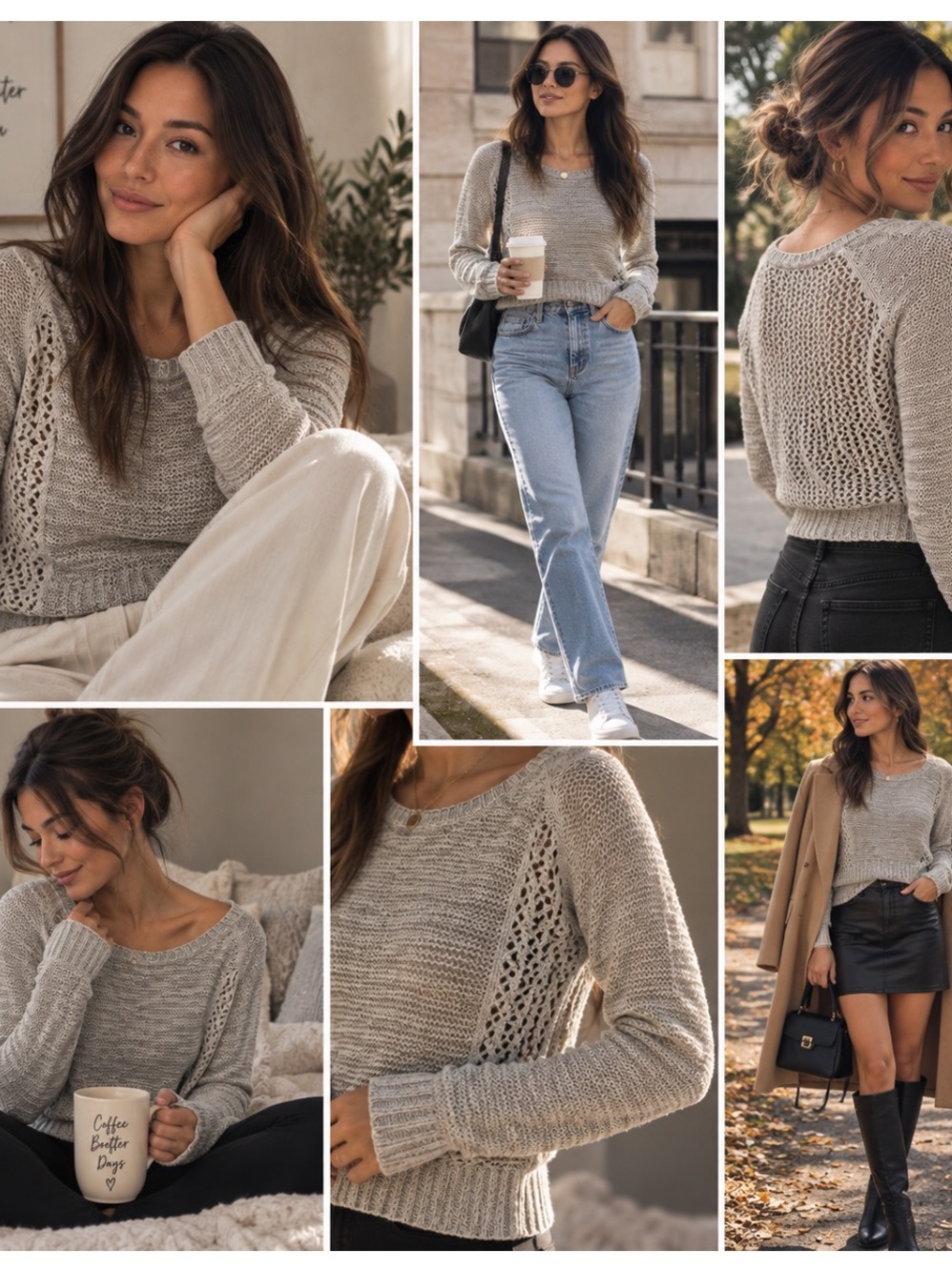A&F Knitted Sweater (s)